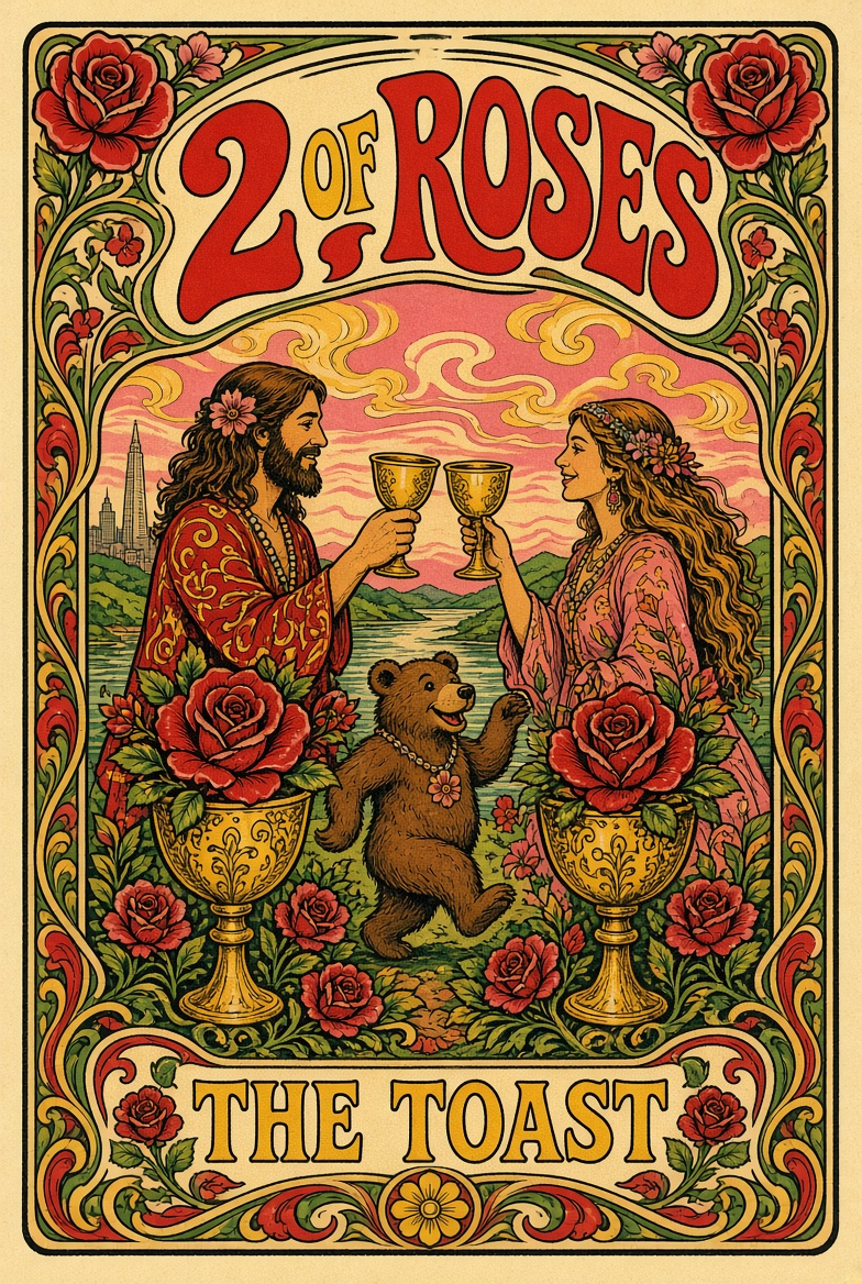 Sunshine Daydream Tarot tarot deck card art