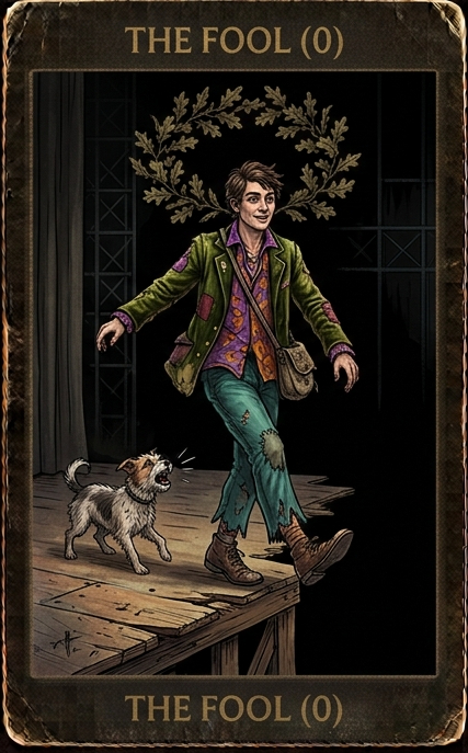 Lost Highway Tarot tarot deck card art