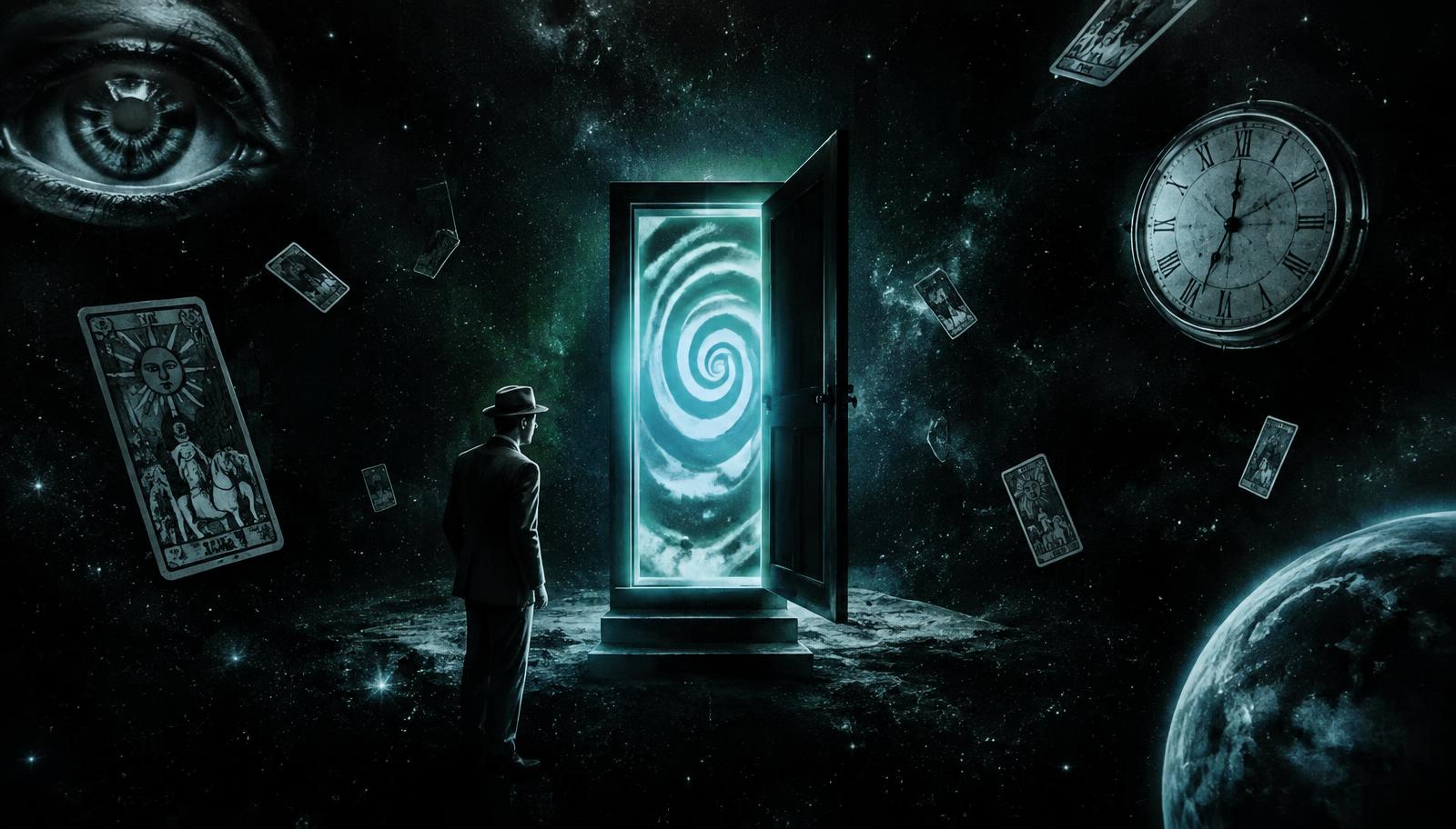 The Midnight Dimension Tarot tarot deck card art